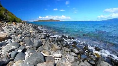 Virgin Adaları Karayipler deniz manzarası