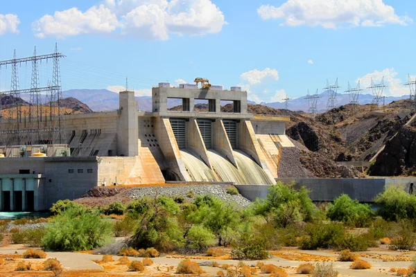 Davis Dam Laughlin Nevada — Stockfoto