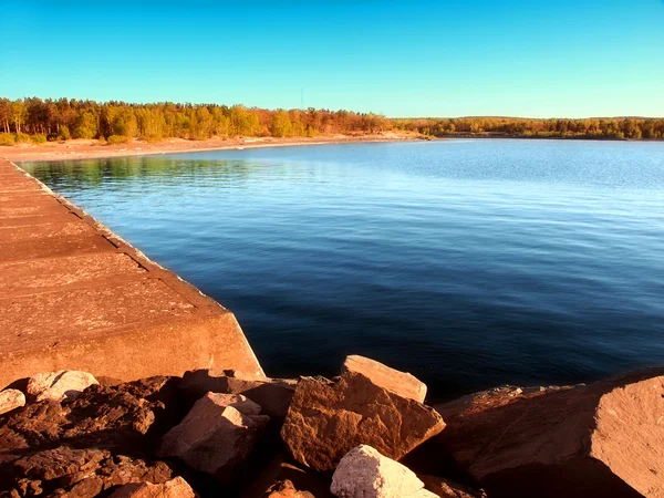 Spiaggia parco statale di McLain Michigan — Foto Stock