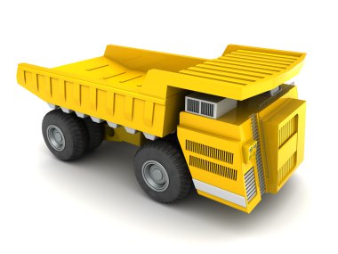 Beyaz üzerinde büyük Damper