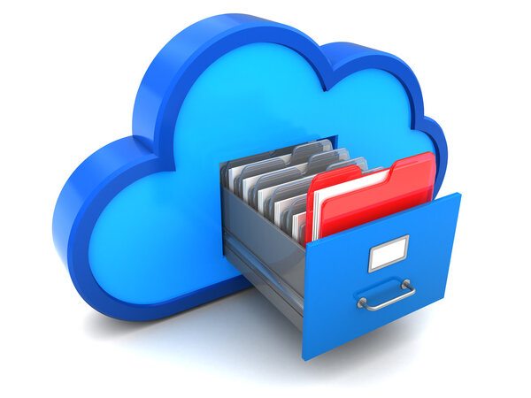 Иллюстрация облачного хранилища