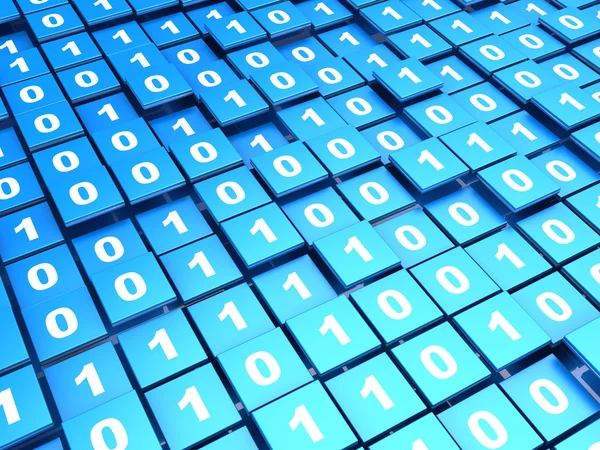 Binary matrix illustration — Stock Photo, Image