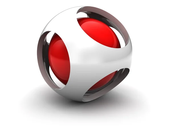 3d esfera ilustración — Foto de Stock