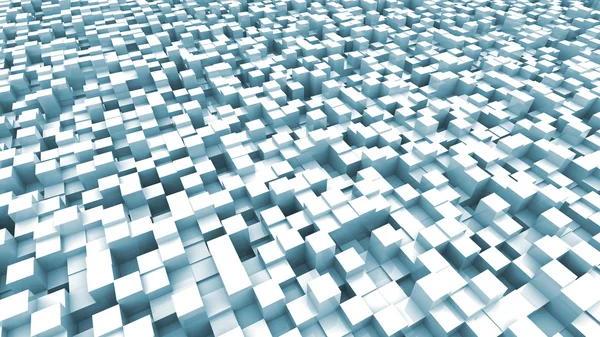 Light blue cubes — Stock Photo, Image