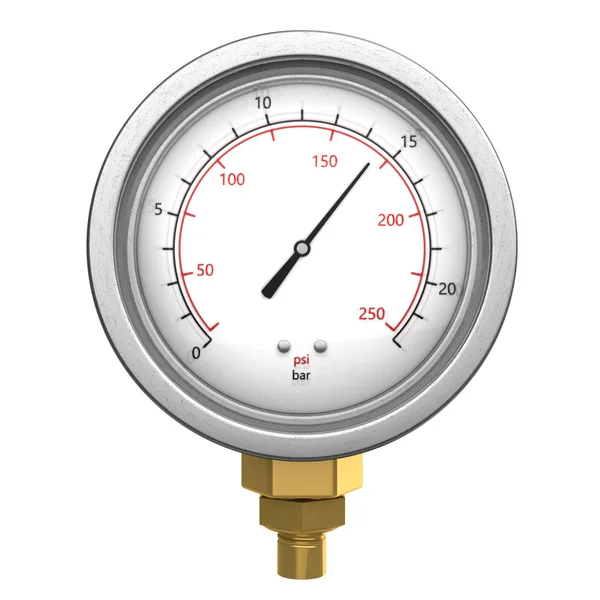 Illustration of manometer illustration — Stock Photo, Image