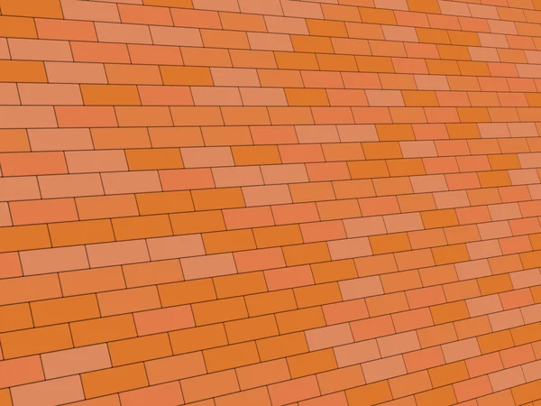 Brick wall illustration — Stock Photo, Image