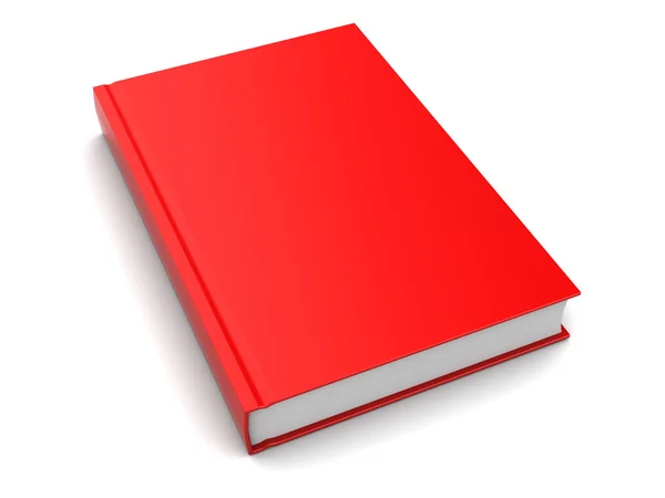 Illusztráció: vörös könyv — Stock Fotó