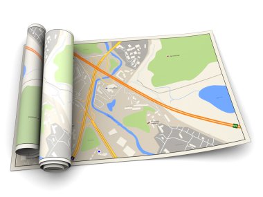 Rulo şehir haritası