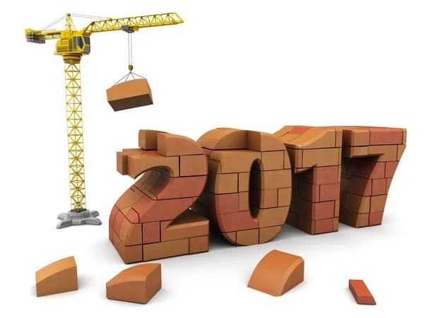 Nový rok výstavby — Stock fotografie