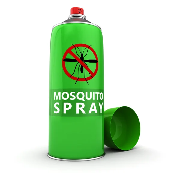 3d mosquito spray — Stock Photo, Image