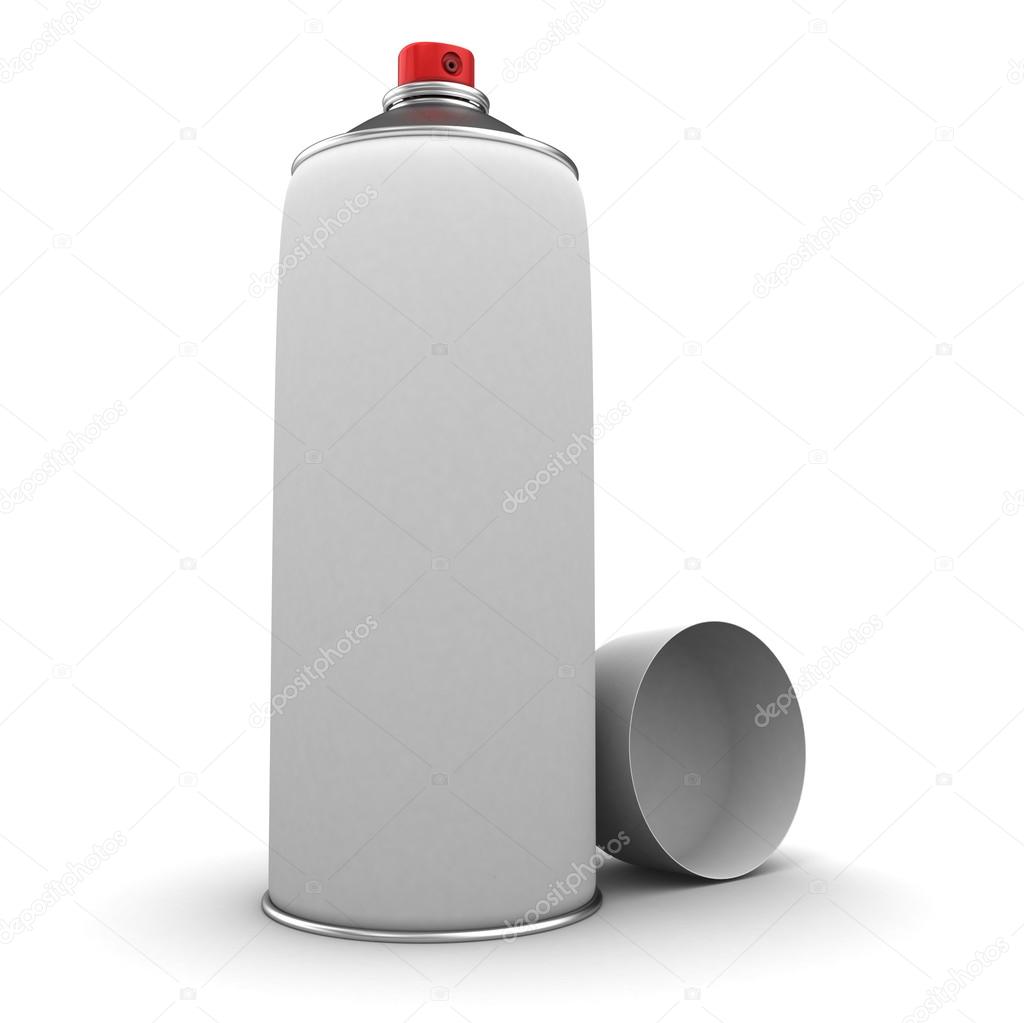 Blank spray can Stock Photo by ©mmaxer 123165414