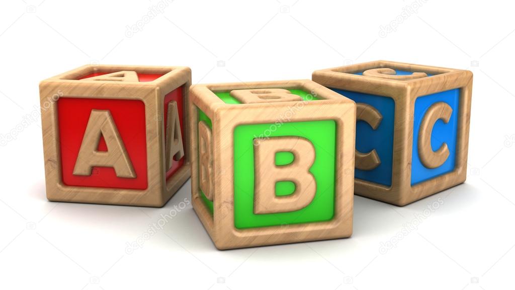 abc wooden