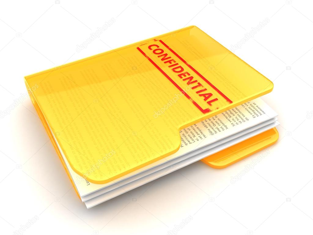 Confidential documents folder