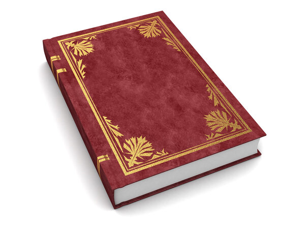 Книга с кожаной обложкой
 