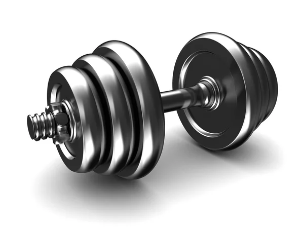 3D dumbell — стокове фото