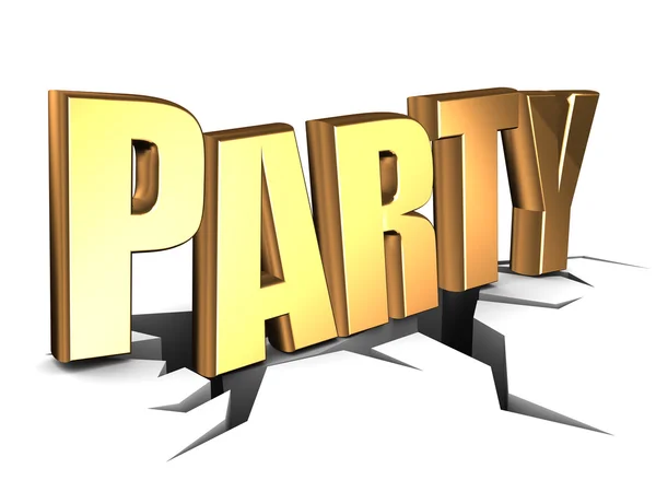 Party hard — Stock Photo, Image