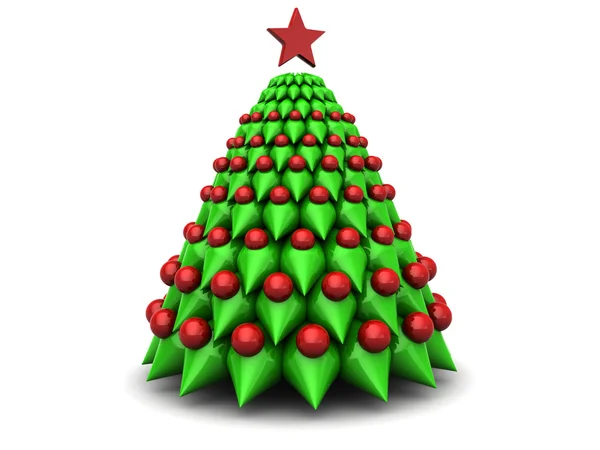 Символическое рождественское дерево — стоковое фото