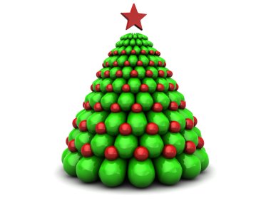 3D Christmas tree