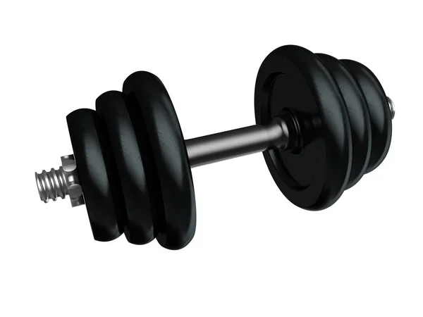 3d illustration of dumbell — Stock fotografie