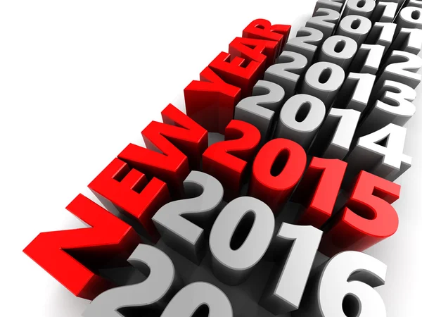 Nuevo año 2015 — Foto de Stock