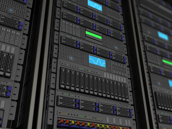 Servers background — Stock Photo, Image