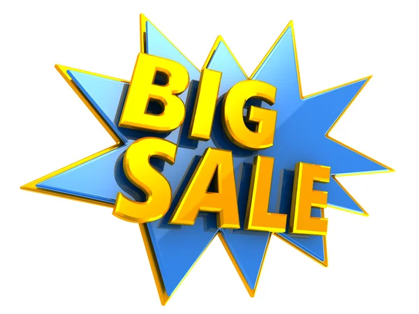 Big sale sign — Stock Photo, Image