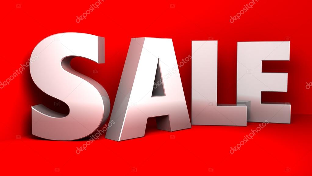 Sale sign over background by ©mmaxer 68572319
