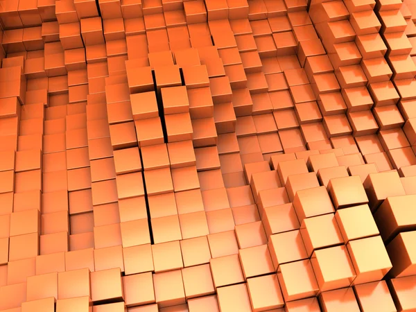 Orange blocks background — Stock Photo, Image