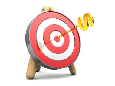 Hedef dolar dart ile