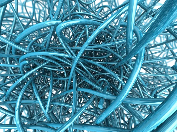 Modern material fibers microscopic — Stock Photo, Image