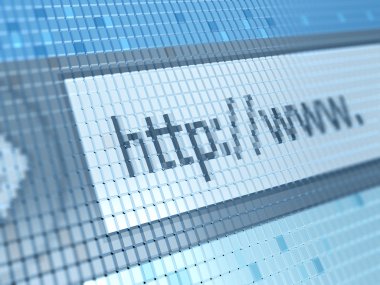 Internet adresi monitör