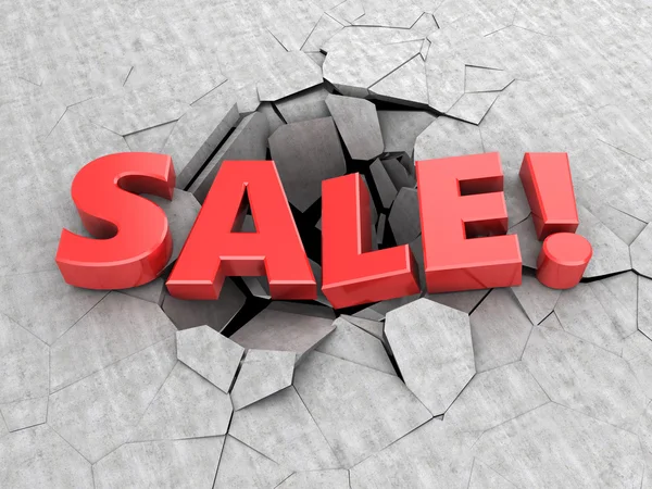Heavy weight sale sign — Stock Photo, Image