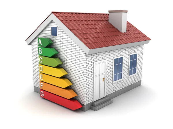 Energy efficient house Stock Picture