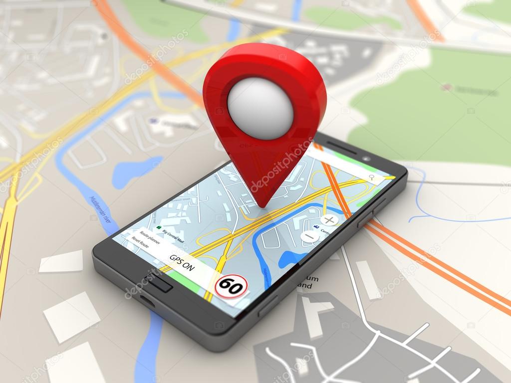 mobile phone with navigation software