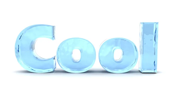 3d illustration of text cool — Stock Photo, Image