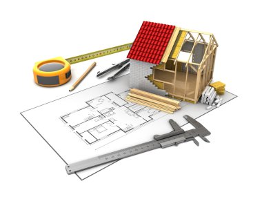 çerçeve ev modeli ve planları