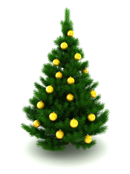 Illustration of christmas tree — Stock Photo, Image