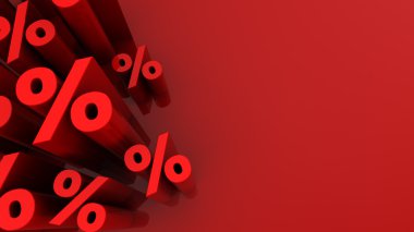 satışı yüzde işaretleri kavramı