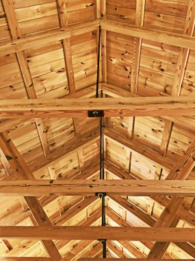 Ahşap tavan kirişleri