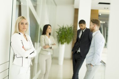 Modern multiratial iş adamları