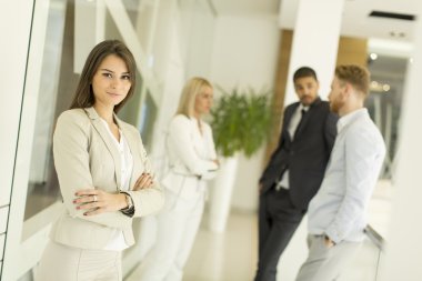 Modern multiratial iş adamları