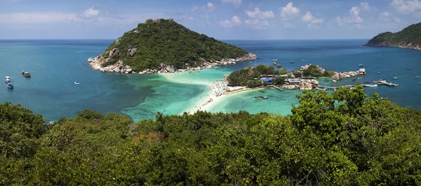 Koh Nangyuan island w Tajlandii — Zdjęcie stockowe
