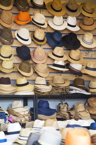 Tienda de sombreros en Bangkok —  Fotos de Stock