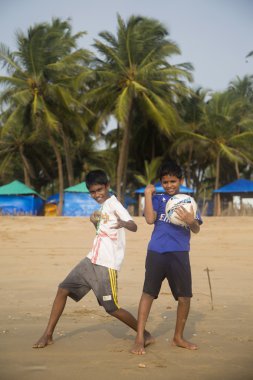 Agonda plaj Goa, Hindistan