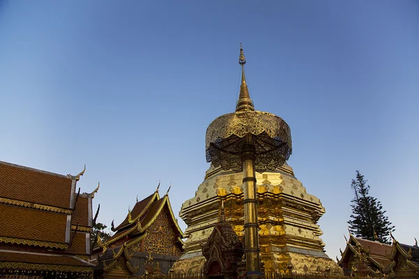 Wat Phra Quel tempio di Doi Suthep — Foto Stock