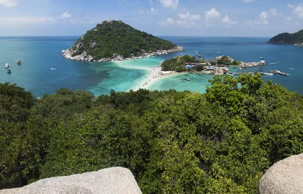 Koh Nangyuan-øya i Thailand – stockfoto