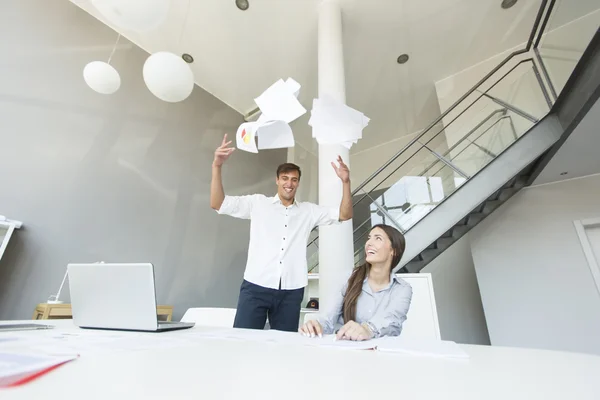 Business man in the office — Stock Photo, Image