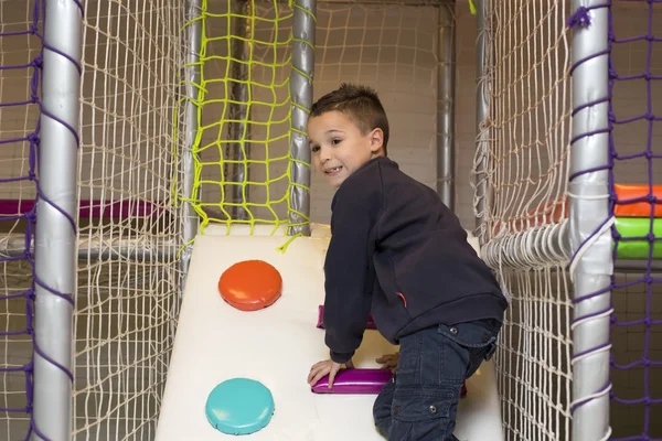 Little boy at playground — Stock Photo, Image