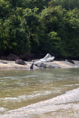 Agonda plaj Goa, Hindistan