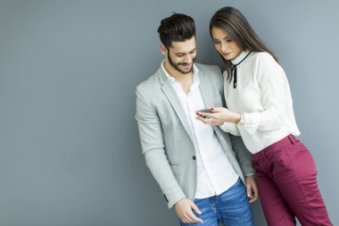 Ofisteki iş adamları.